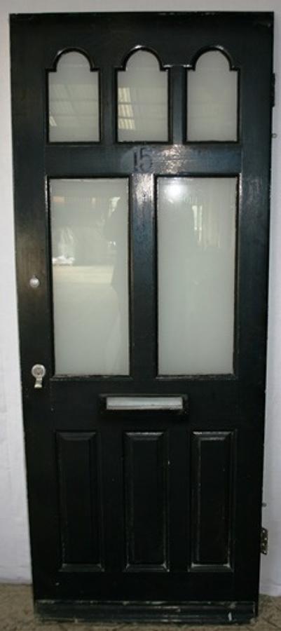 DE0711 a Victorian Style Front Door in Pine