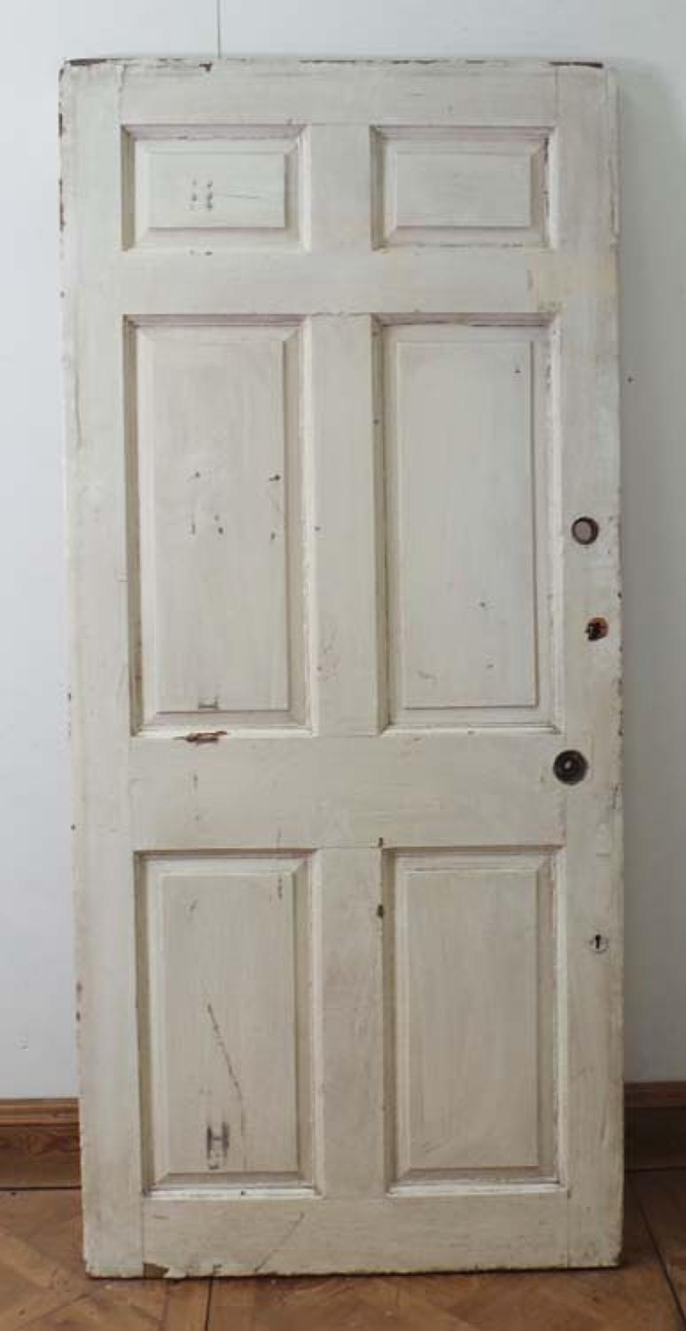 DB0338 A Lovely Original Georgian Pine Panelled Door