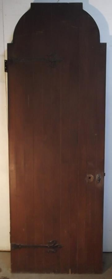 DB0228  An Oak Clad, Pine, Church Door, c.1865
