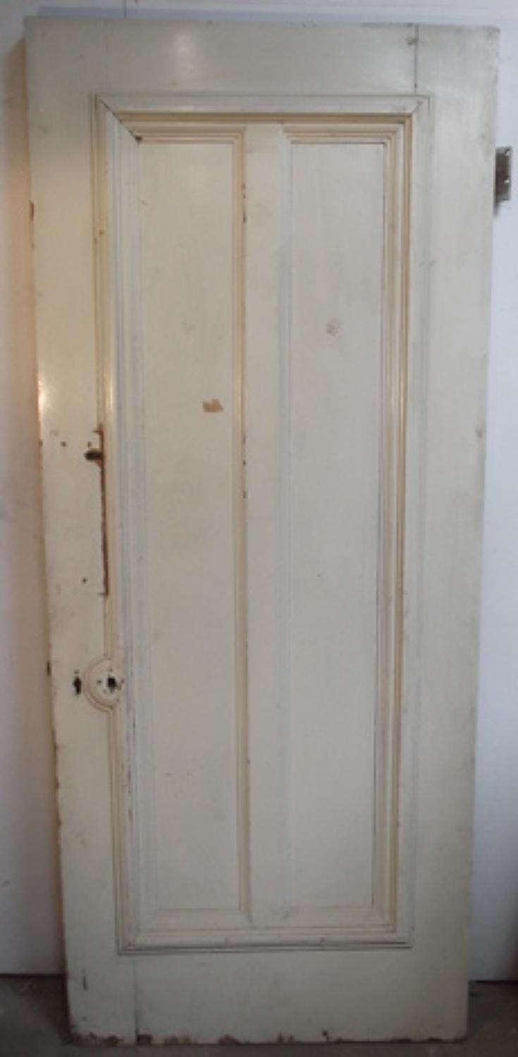 Db0262 A Solid Victorian External Door, Adelphi Hotel