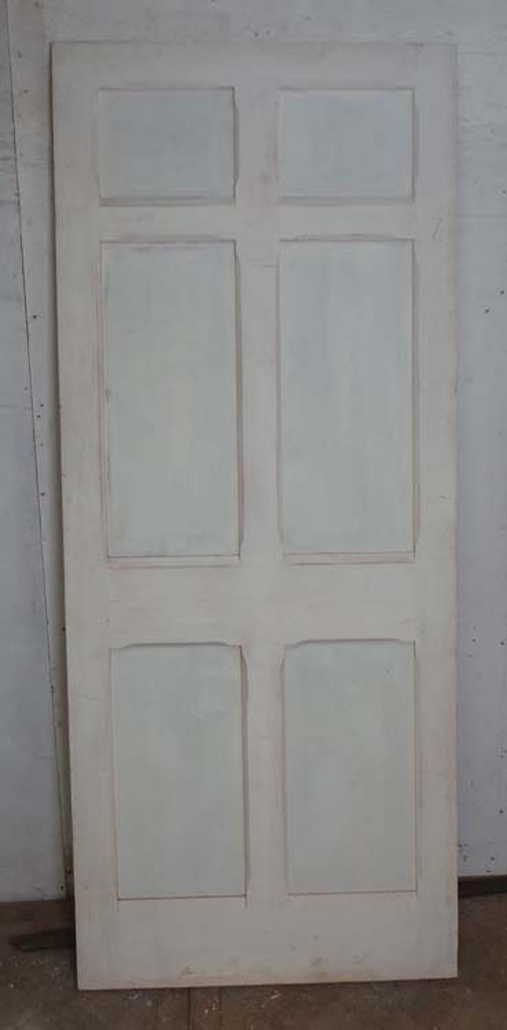 DB0518 LOVELY LARGE VICTORIAN PANELLED PINE GOTHIC STYLE DOOR