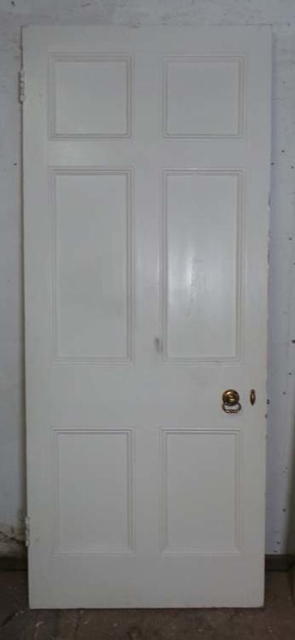 DB0530 LOVELY VICTORIAN PANELLED PINE DOOR
