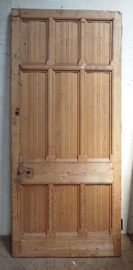 DB0570 HIGH VICTORIAN LARGE DOOR DESIGNED BY GEORGE GILBERT SCOTT
