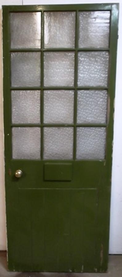 DE0396 Edwardian Glazed Front door with 12 glazed Panels