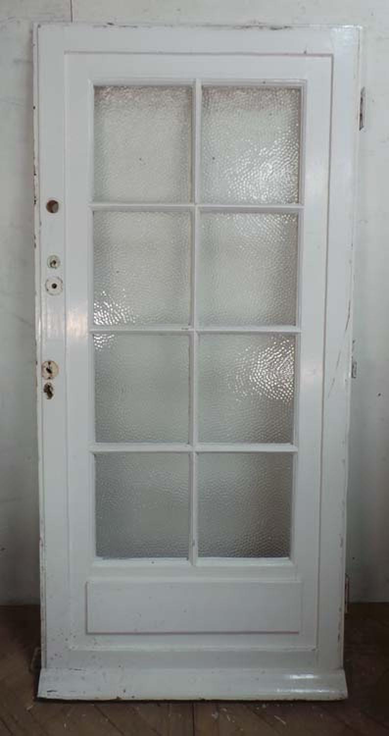 DE0605 ORIGINAL EDWARDIAN PINE GLAZED DOOR