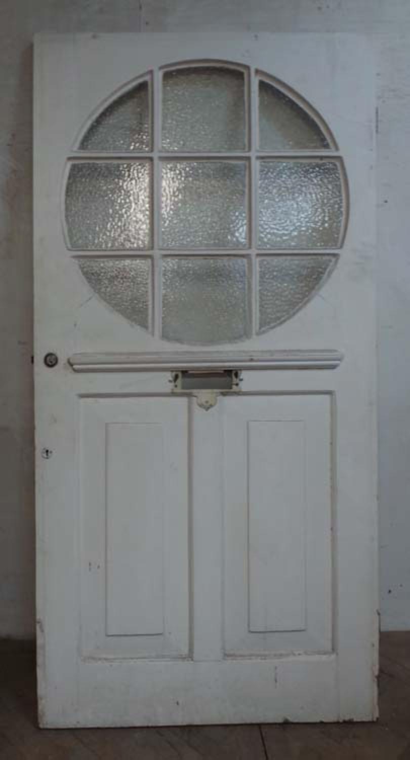 DE0690 A CLASSIC EDWARDIAN PANELLED PINE DOOR