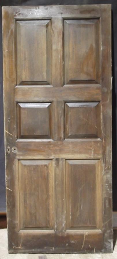 DI0330 Solid Oak Interior Library Door
