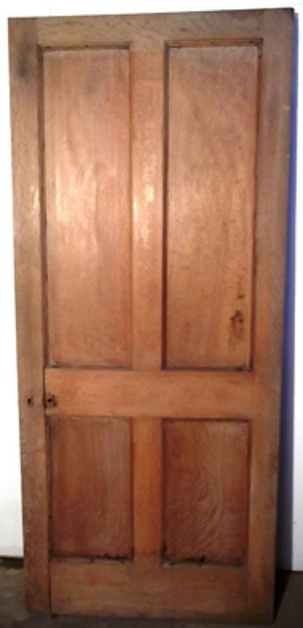 DI0391 An Early Edwardian Oak door , C.1910