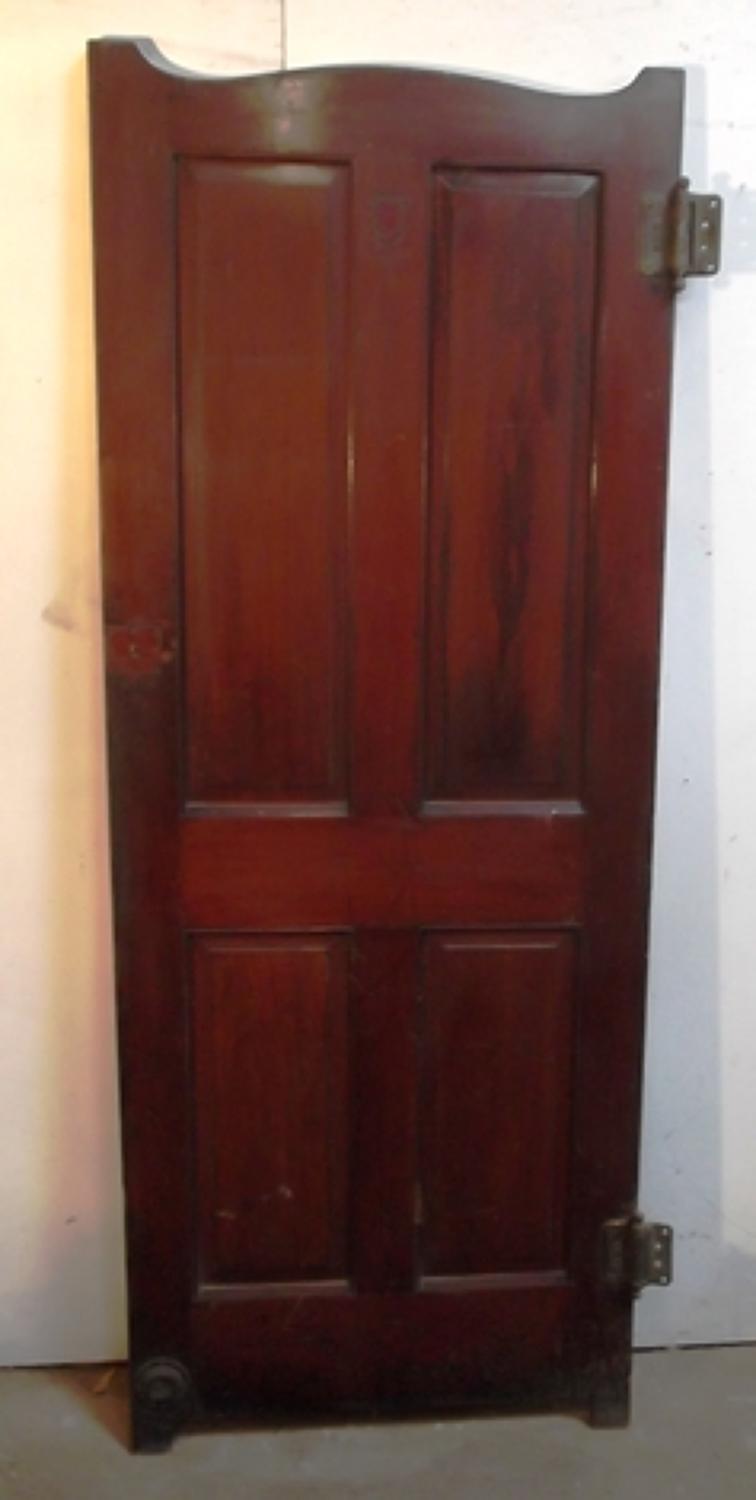 DI0400 A Mahogany, Victorian Lavatory or Cubicle Door c.1865
