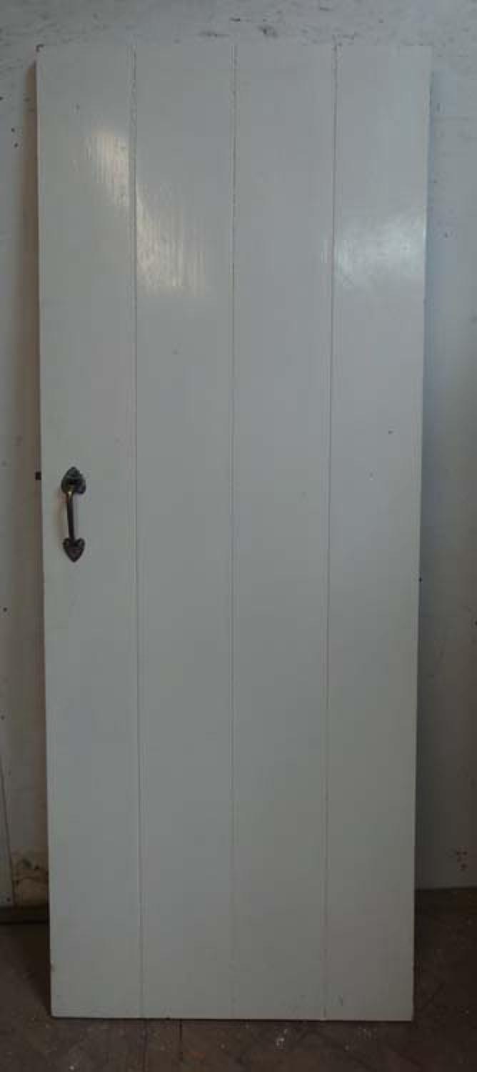 DI0587 ARTS & CRAFTS STYLE PLANKED PINE DOOR
