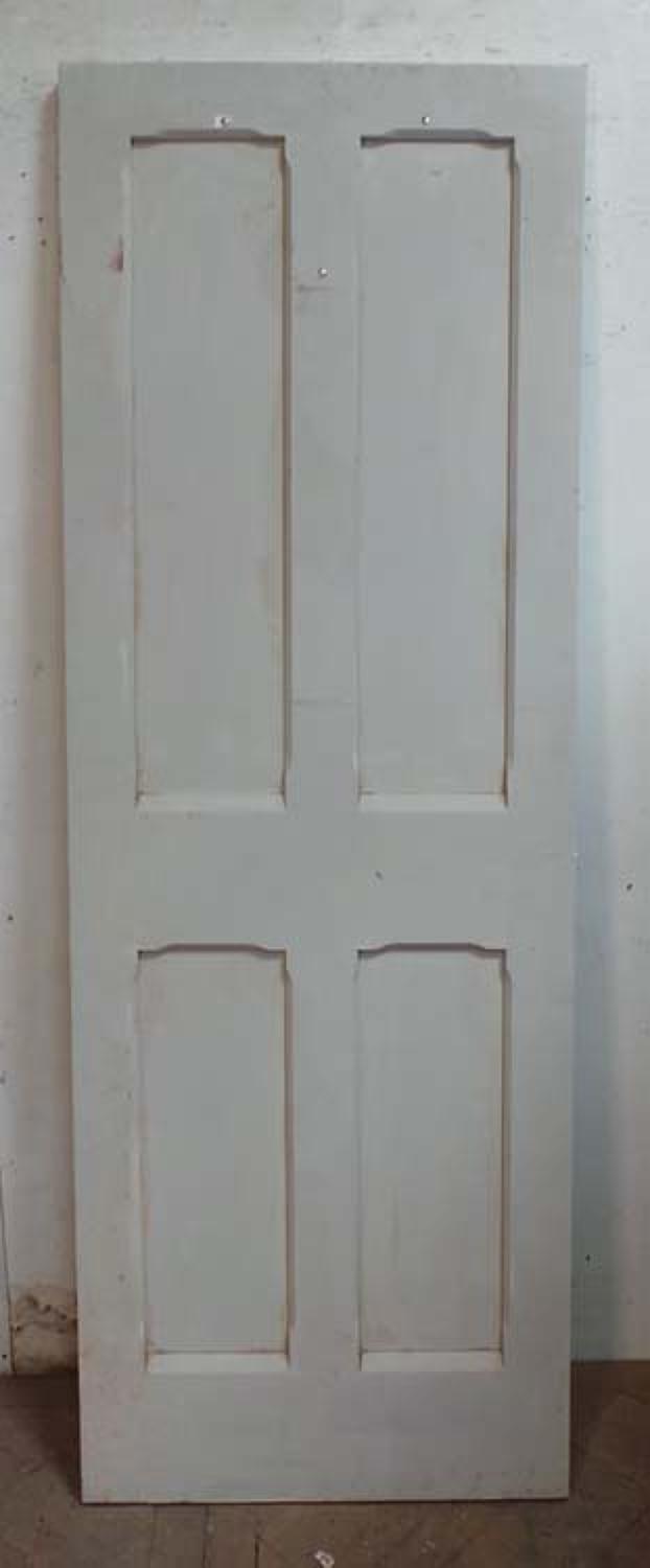 DI0602 LOVELY VICTORIAN STYLE GOTHIC PANELLED PINE DOOR