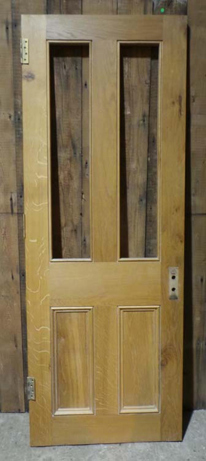 DI0609  LOVELY VICTORIAN STYLE MODERN PANELLED OAK DOOR