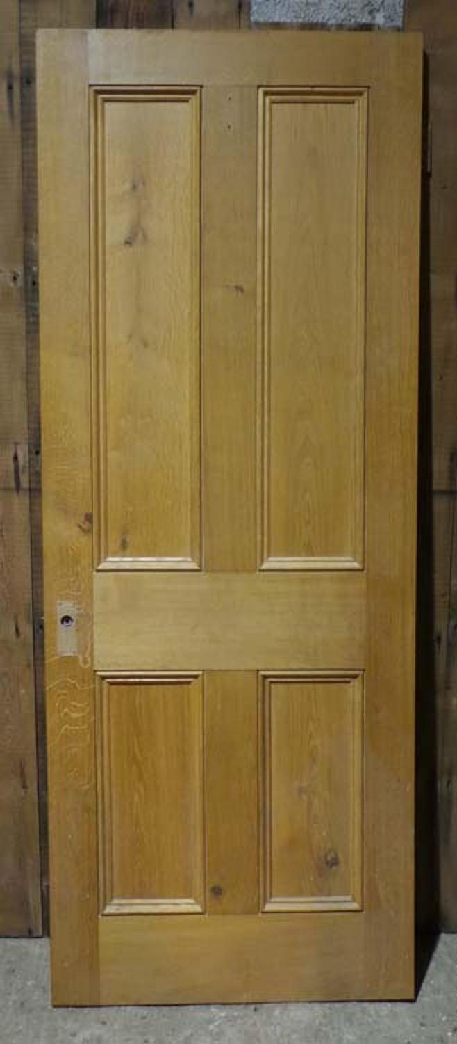 DI0610  LOVELY VICTORIAN STYLE MODERN PANELLED OAK DOOR