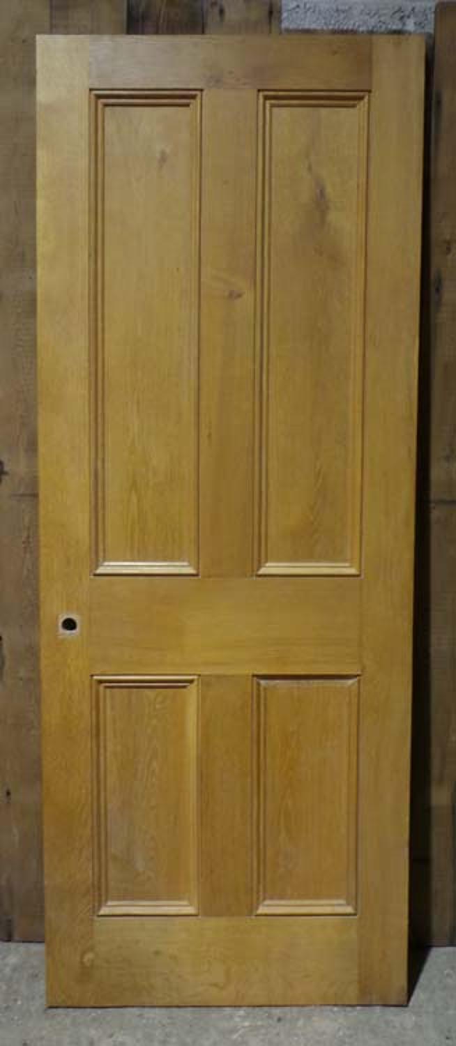DI0613  LOVELY VICTORIAN STYLE MODERN PANELLED OAK DOOR