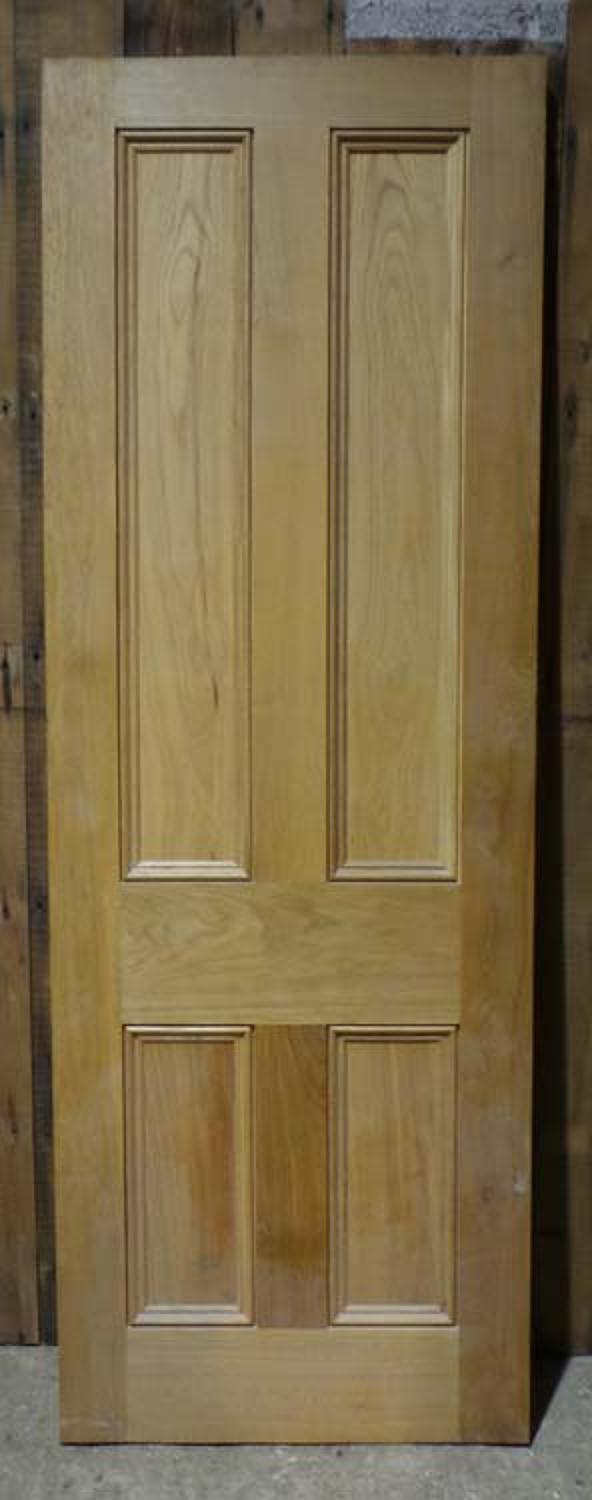 DI0614  LOVELY VICTORIAN STYLE MODERN PANELLED OAK DOOR