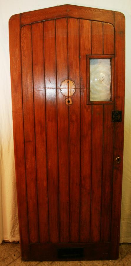 DE0732 A Plank Style Oak Cottage Door
