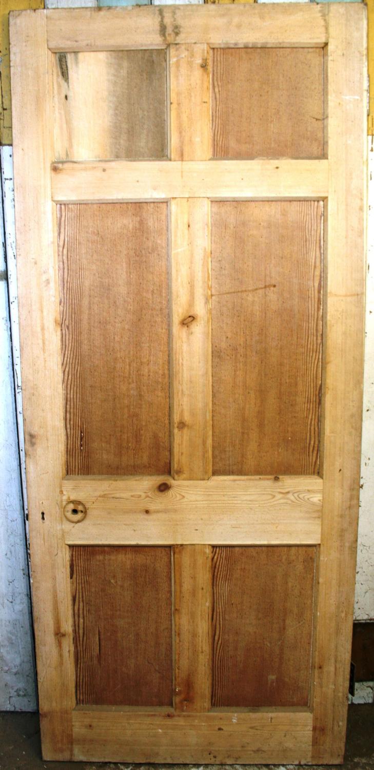 DB0140 A Victorian Pine, 6 Panel Door for Internal or External Use