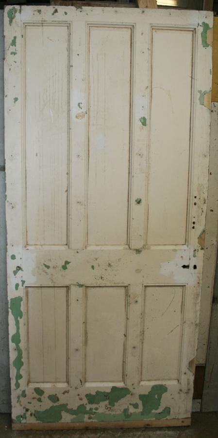 DB0603 A Solid, Victorian, 6 Panel Internal/External Door