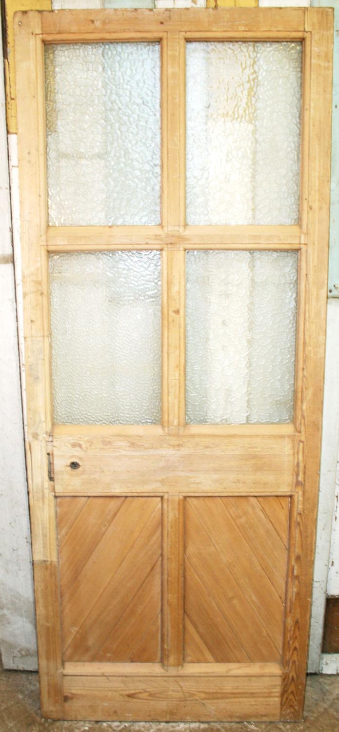 DB0648 A Victorian Pine Glazed Door  for Internal/External use