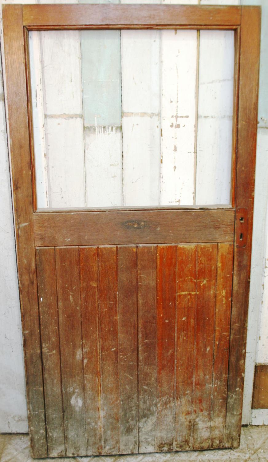 DE0527 A Victorian, Mahogany, Cottage Style Door