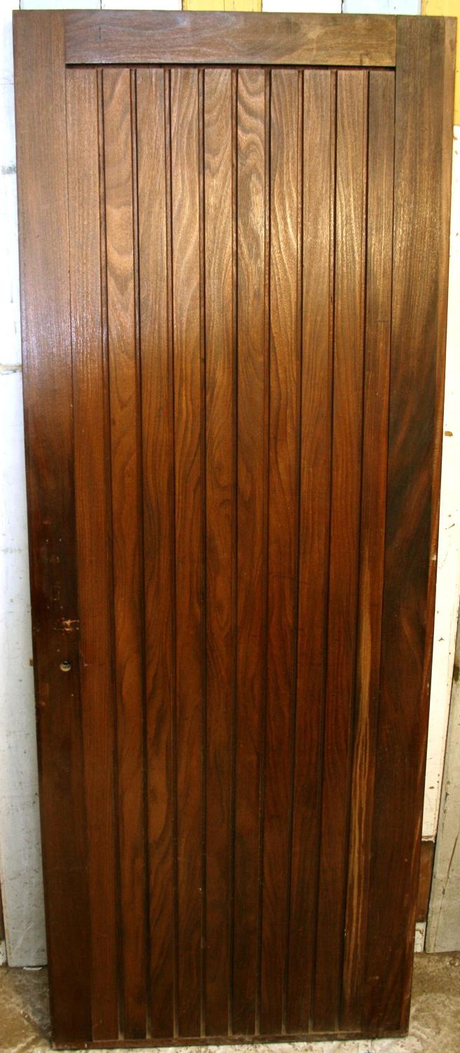 DI0374 A Walnut, Early Edwardian Internal Door