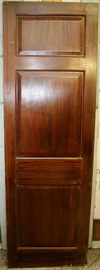 DI0662 An Edwardian Door in Solid Mahogany, for Internal Use
