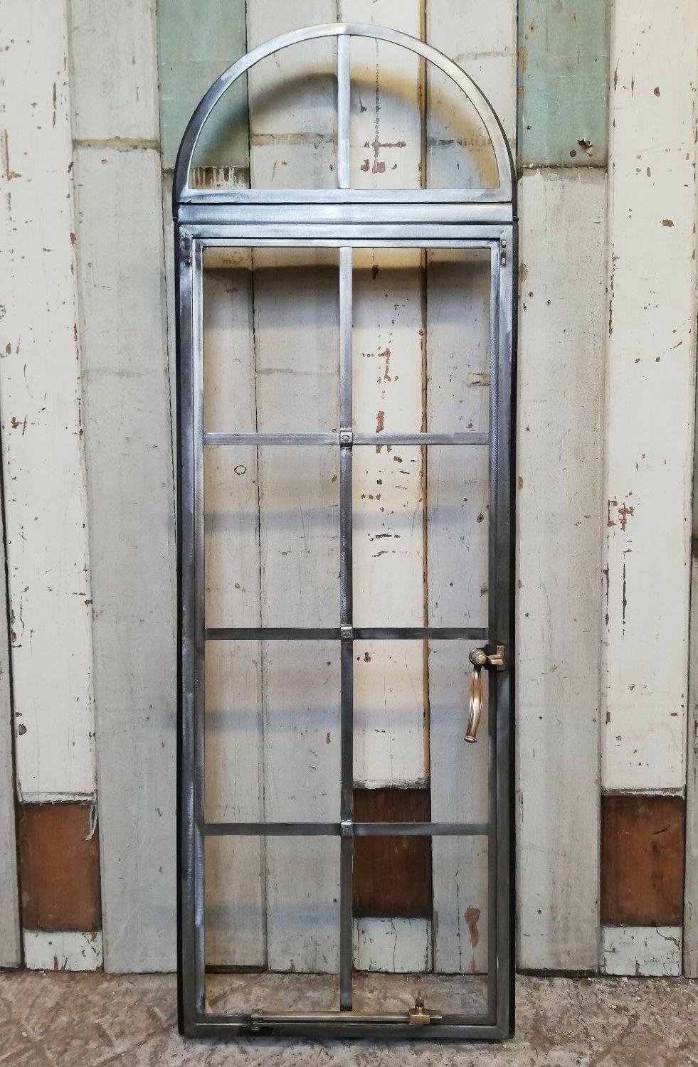 M1230 INDUSTRIAL RECLAIMED CRITTALL WINDOW WITH ARCHED TOP
