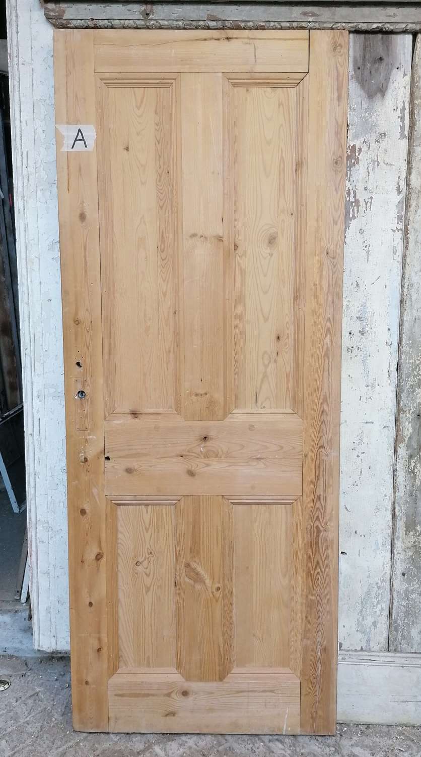 DI0750 STRIPPED PINE DOOR - 2 AVAILABLE- SOLD SEP - COULD BE PAIR