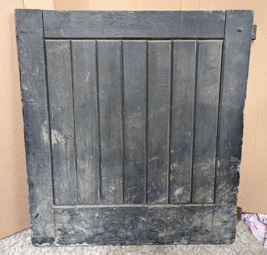 DE0989 A HEAVY OAK HALF STABLE DOOR FOR GARDEN GATE / OUTBUILDING