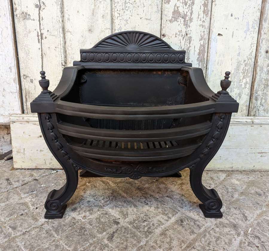 FB0137 RECLAIMED REPRODUCTION CAST IRON FIRE REGISTER / BASKET GALLERY