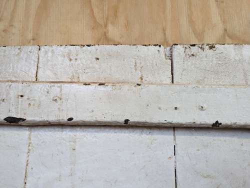 DI0912 VERY OLD RUSTIC RECLAIMED OAK INTERNAL PLANK DOOR C.1780