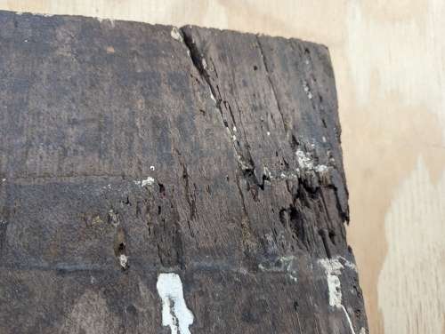 DI0912 VERY OLD RUSTIC RECLAIMED OAK INTERNAL PLANK DOOR C.1780