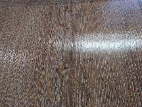 DP0498 PAIR OF RECLAIMED SOLID OAK 1 OVER 2 PANEL DOORS C.1910