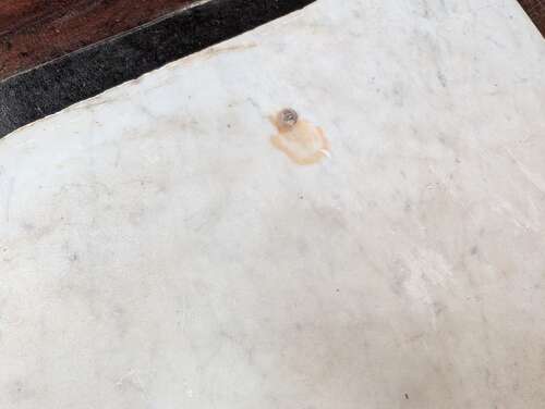 M2152 A RECLAIMED MARBLE SINK / WASHSTAND TOP