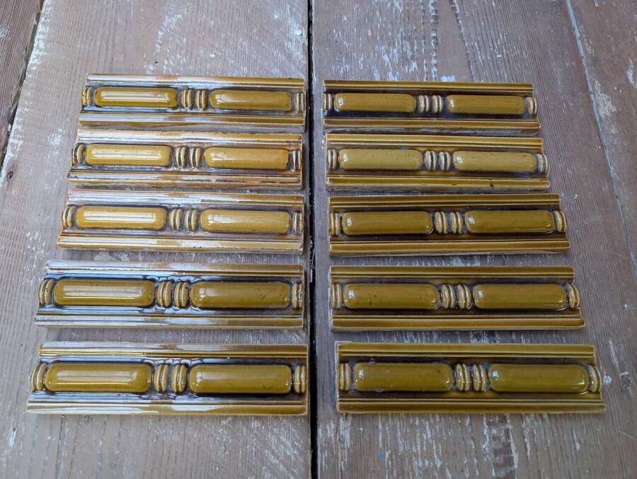 M2245 10 RECLAIMED VICTORIAN DADO SPACER SKIRTING TILES