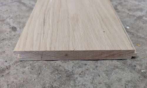 M2328 SOLID OAK PLANKS, FLOOR BOARDS, 18cm x 300cm x 2.2cm. T & G.