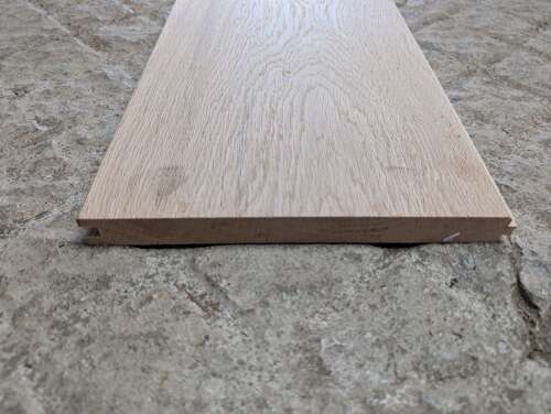 M2329 SOLID OAK PLANKS, FLOOR BOARDS, 23cm x 300cm x 2.2cm. T & G.