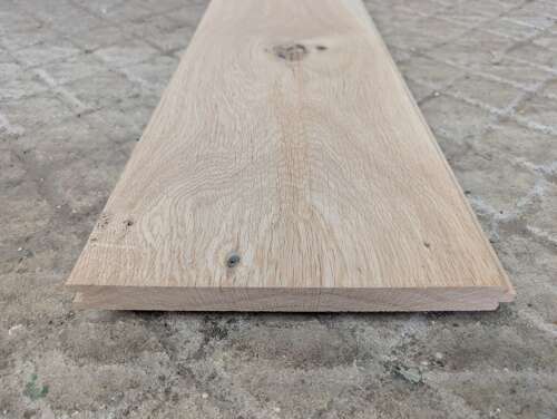 M2329 SOLID OAK PLANKS, FLOOR BOARDS, 23cm x 300cm x 2.2cm. T & G.