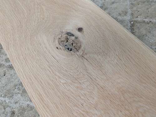 M2329 SOLID OAK PLANKS, FLOOR BOARDS, 23cm x 300cm x 2.2cm. T & G.