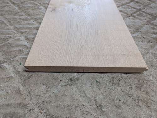 M2330 SOLID OAK PLANKS, FLOOR BOARDS, 28cm x 300cm x 2.2cm. T & G.