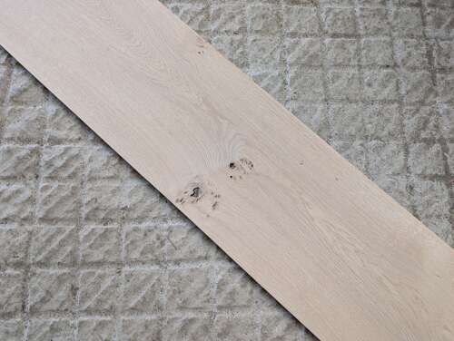 M2330 SOLID OAK PLANKS, FLOOR BOARDS, 28cm x 300cm x 2.2cm. T & G.