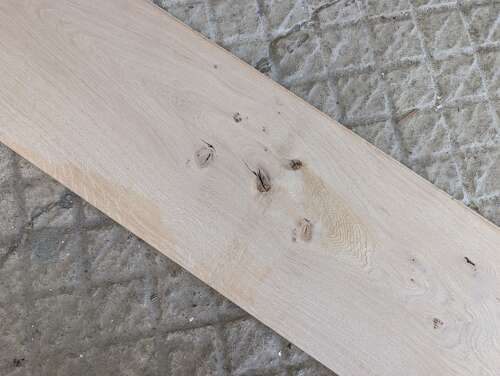M2330 SOLID OAK PLANKS, FLOOR BOARDS, 28cm x 300cm x 2.2cm. T & G.