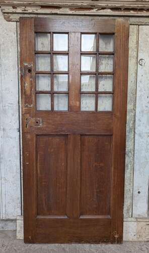 DB0797 RECLAIMED ARTS & CRAFTS OAK INTERNAL / EXTERNAL DOOR