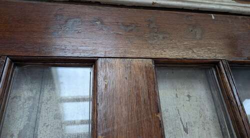 DB0797 RECLAIMED ARTS & CRAFTS OAK INTERNAL / EXTERNAL DOOR