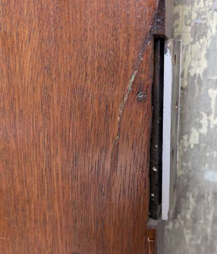 DB0797 RECLAIMED ARTS & CRAFTS OAK INTERNAL / EXTERNAL DOOR
