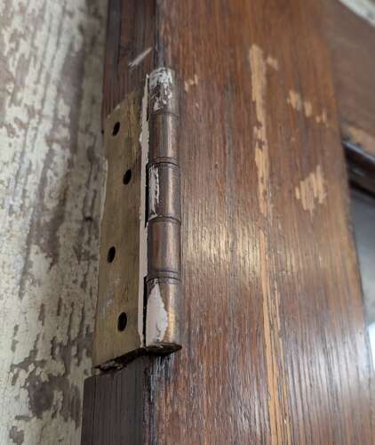 DB0797 RECLAIMED ARTS & CRAFTS OAK INTERNAL / EXTERNAL DOOR
