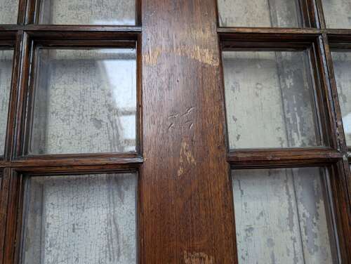 DB0797 RECLAIMED ARTS & CRAFTS OAK INTERNAL / EXTERNAL DOOR