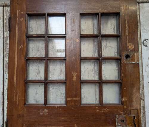 DB0797 RECLAIMED ARTS & CRAFTS OAK INTERNAL / EXTERNAL DOOR